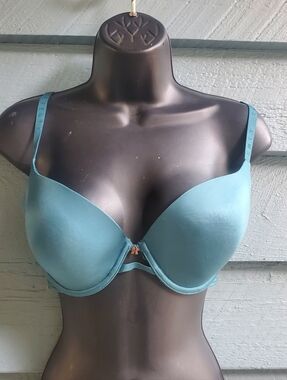 Savage X Fenty Teal Padded Underwire Bra